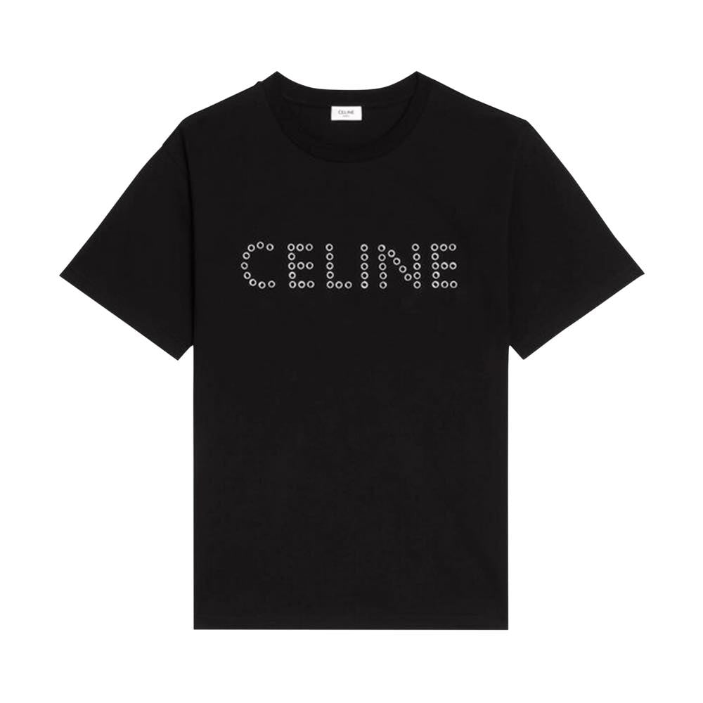 Celine Studded Logo T-shirt