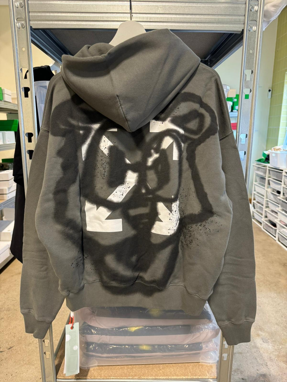 Off-White Sprayed Arrow Hoodie