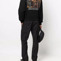 Off-White Caravaggio Paint Black Hoodie