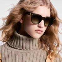 Louis Vuitton Monogram Crystal Square Sunglasses