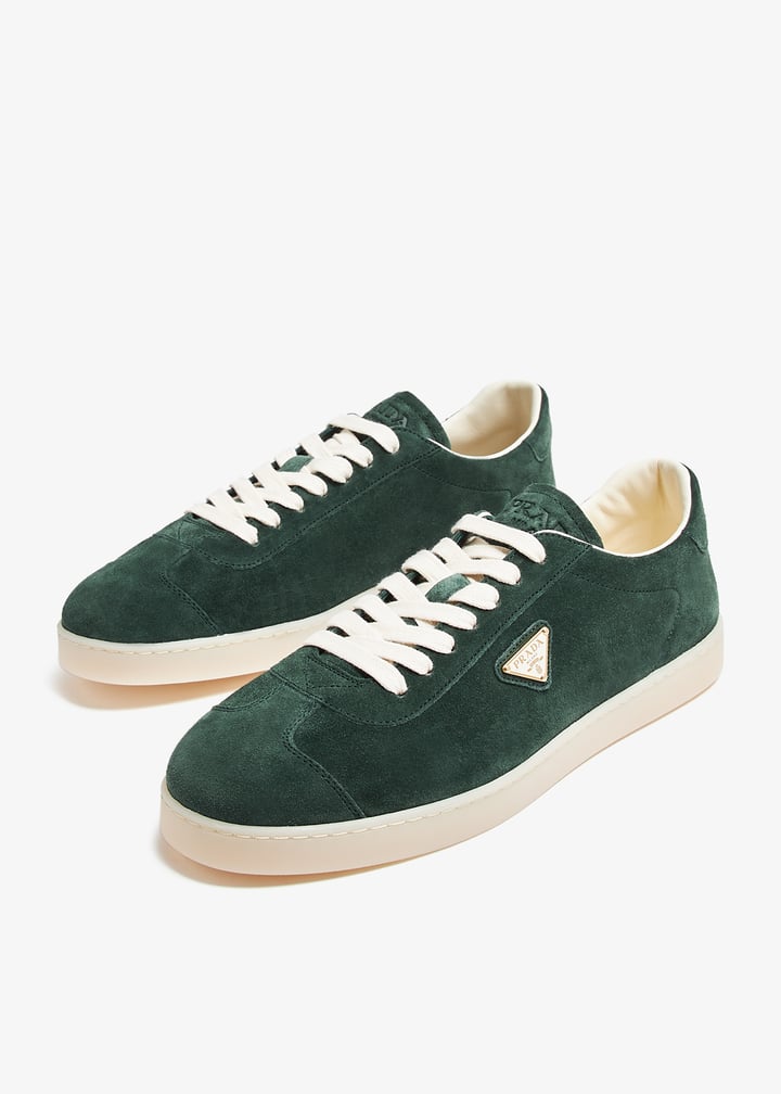Prada Lane Suede Sneaker