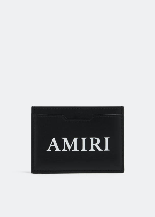 Amiri Leather Card Holder