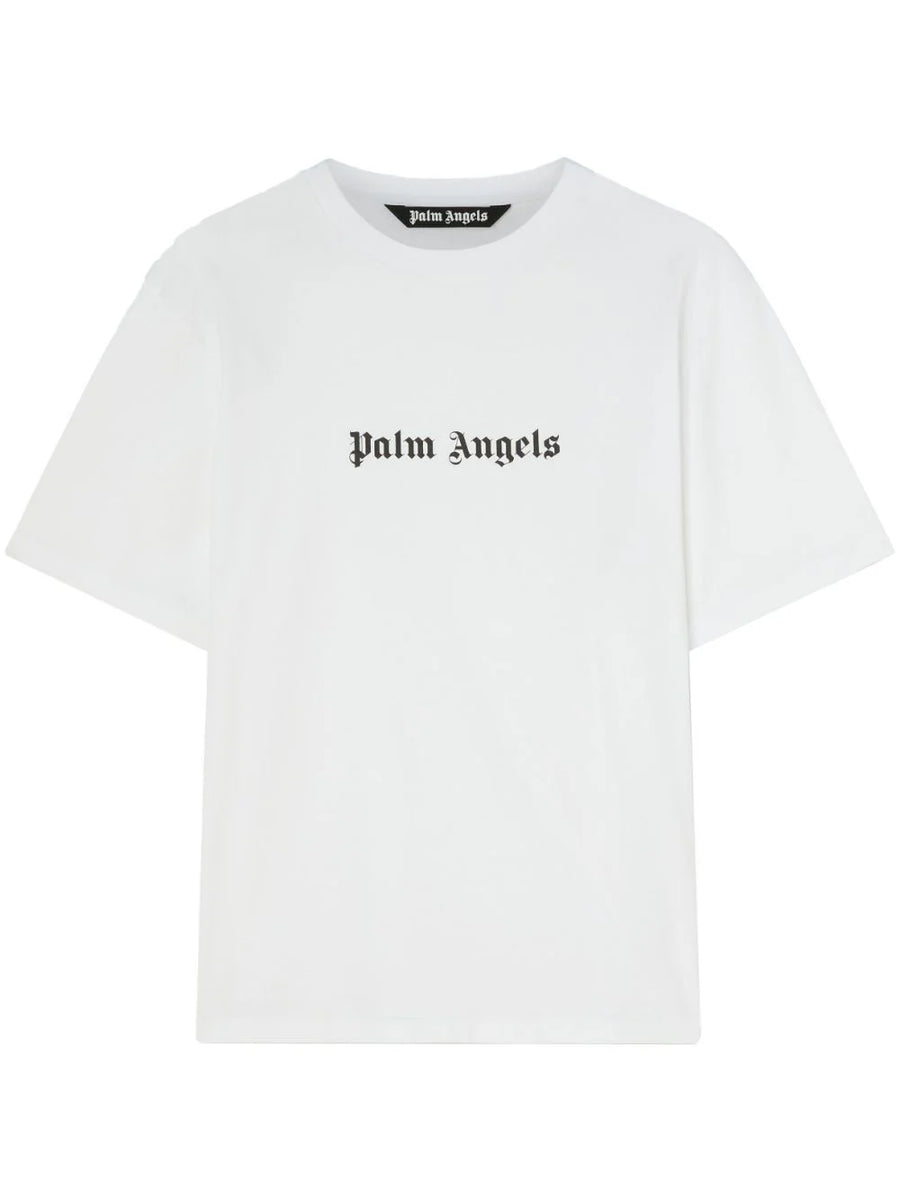 Palm Angels Classic Logo T-Shirt Grey