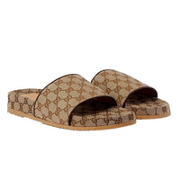 Gucci GG Canvas Slide Sandals