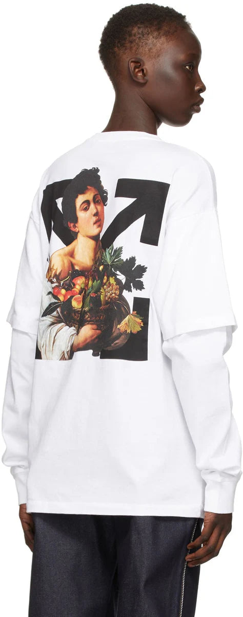 Off-White Caravaggio Boy Double Long sleeve T-Shirt