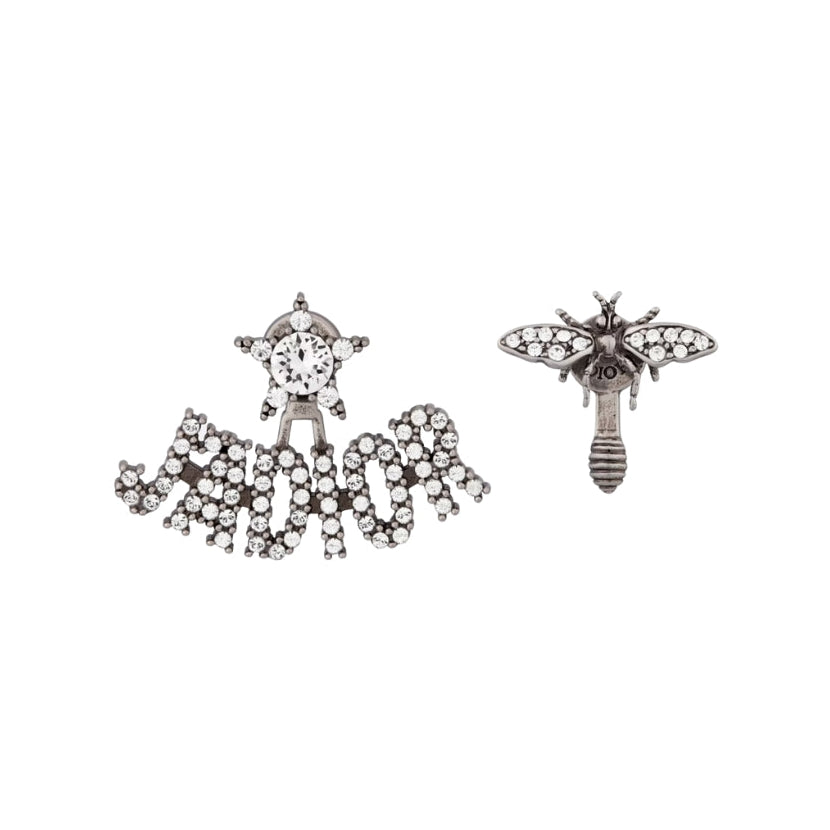 Christian Dior Crystal J'adior Bee Earrings