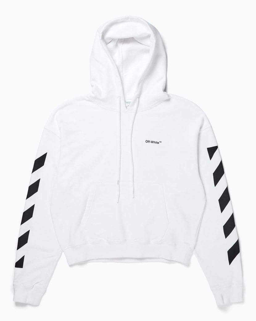 Off-White Diag Arrow Hoodie White