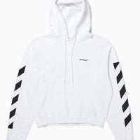 Off-White Diag Arrow Hoodie White