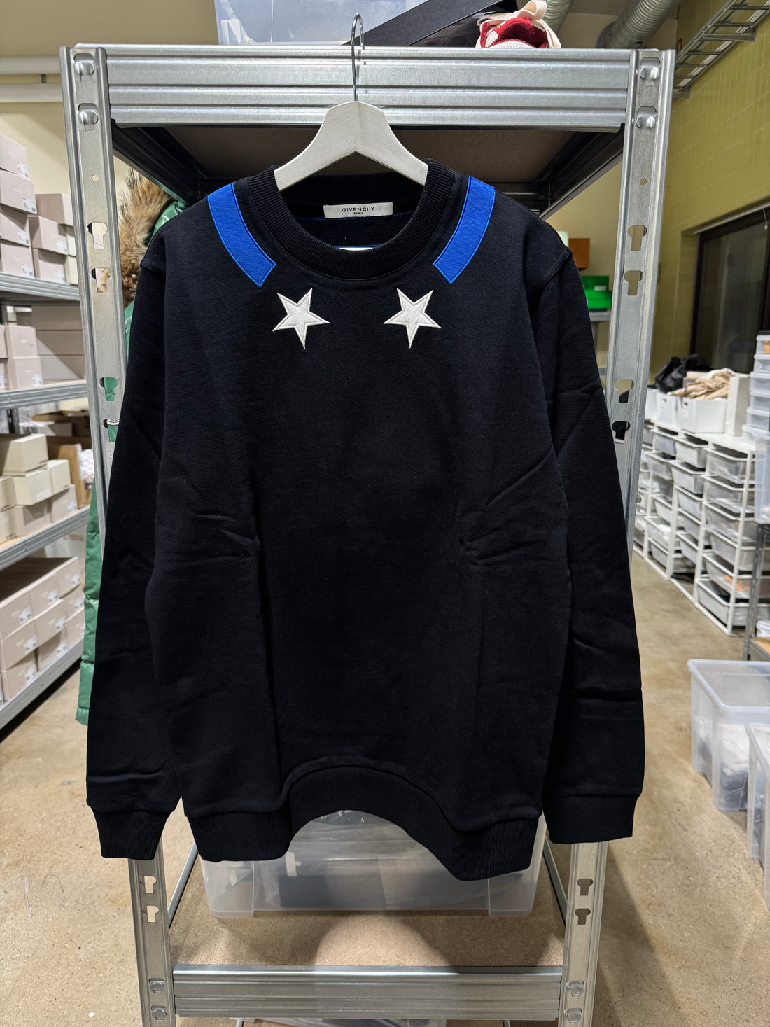 Givenchy Star Embroidery Sweatshirt