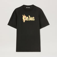 Palm Angels Burning Logo T-Shirt