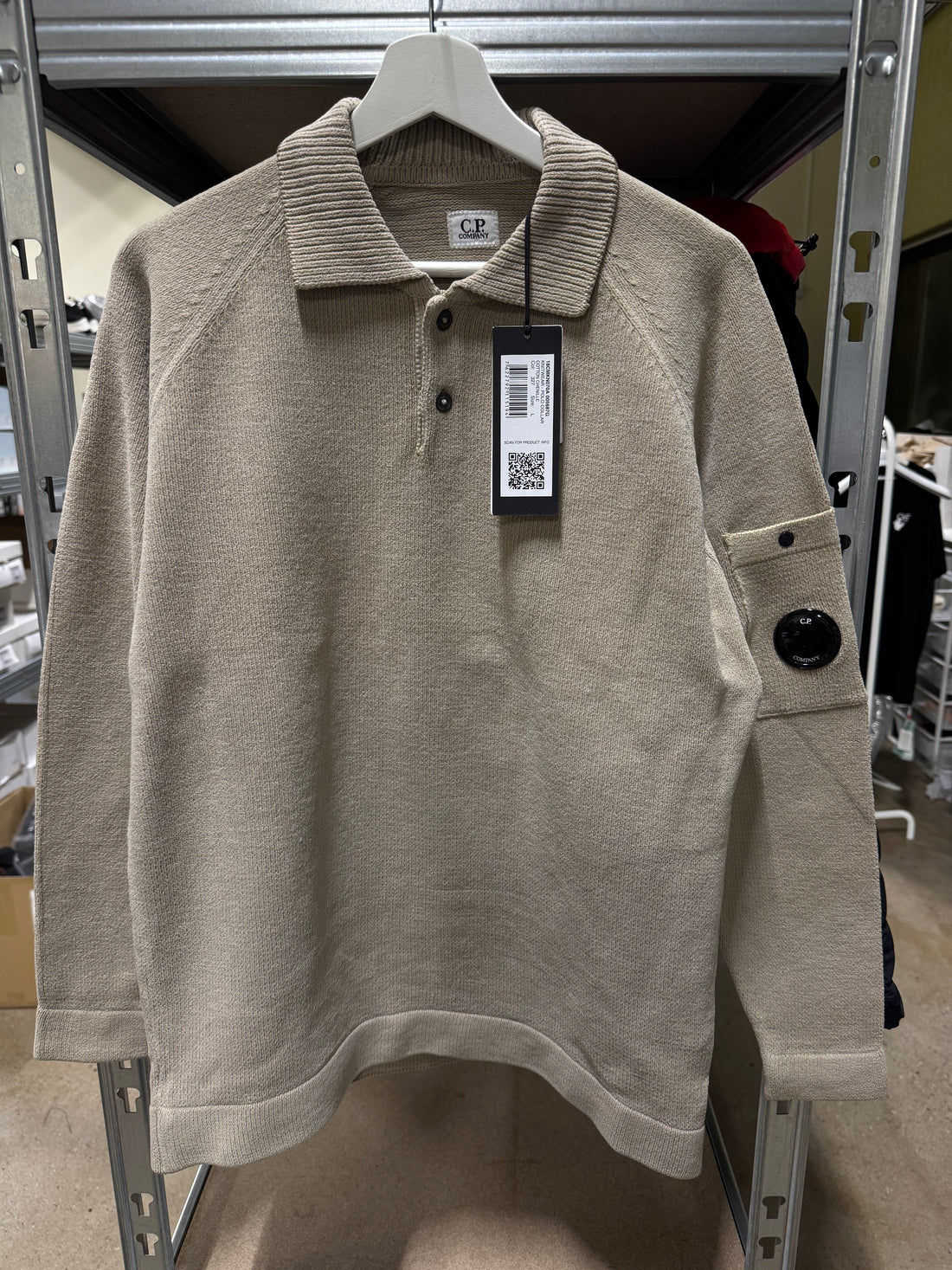 C.P Company Polo Collar Sweater