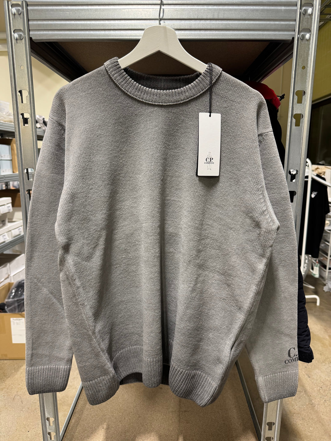 C.P Company Knitted Reverse Sweater
