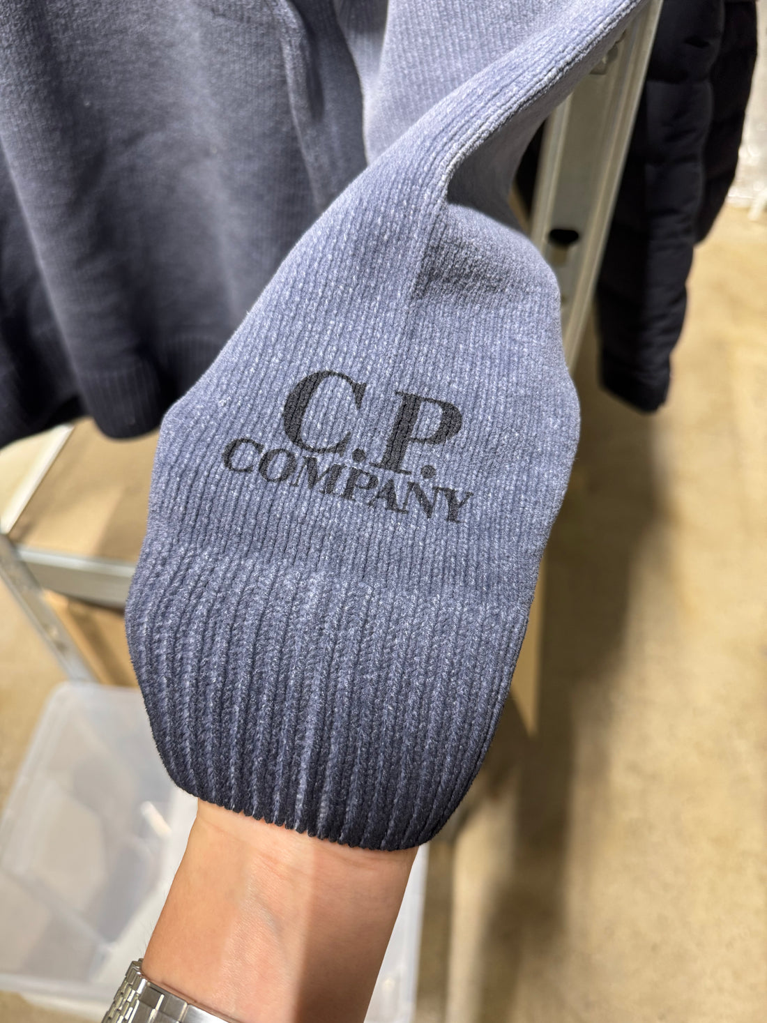 C.P Company Knitted Reverse Sweater