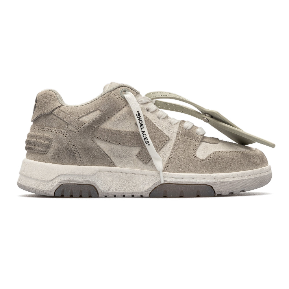 Off-White Out Of Office Sneaker Vintage Suede white grey