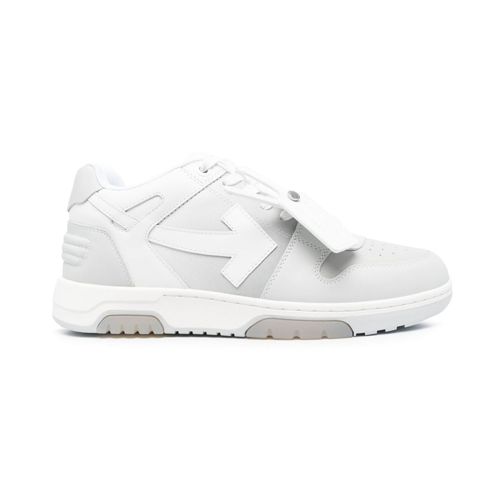 Off-White Out Of Office Sneaker Light Grey White Leather