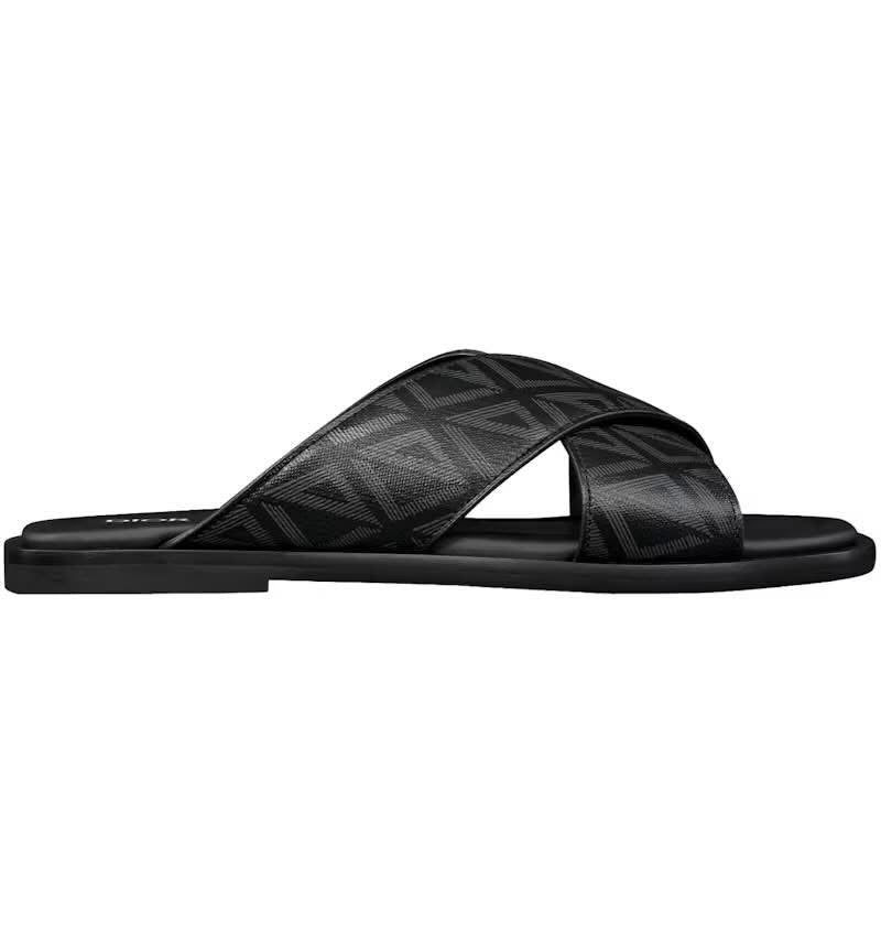Dior Diamond Leather Sandals