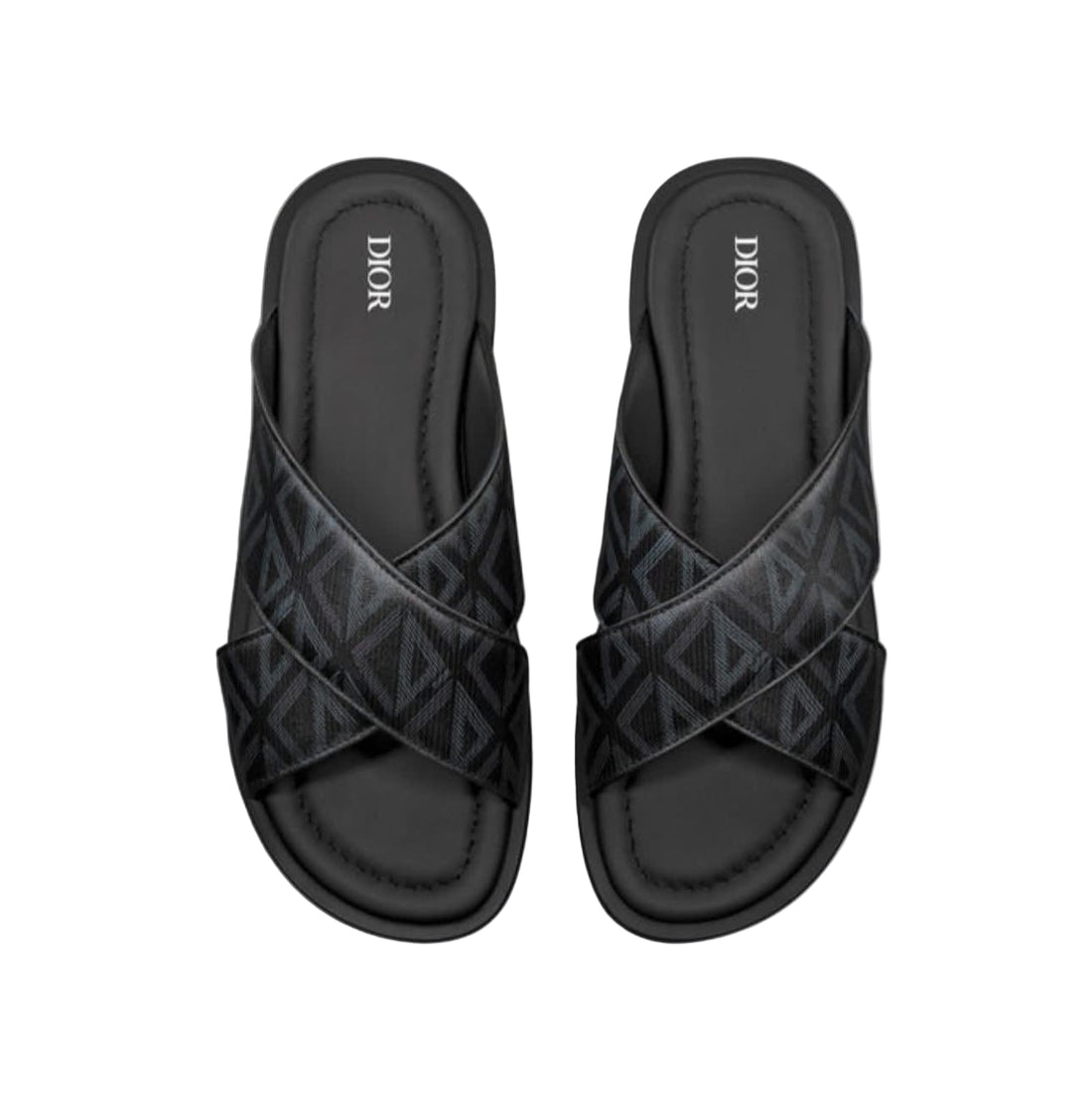 Dior Diamond Leather Sandals