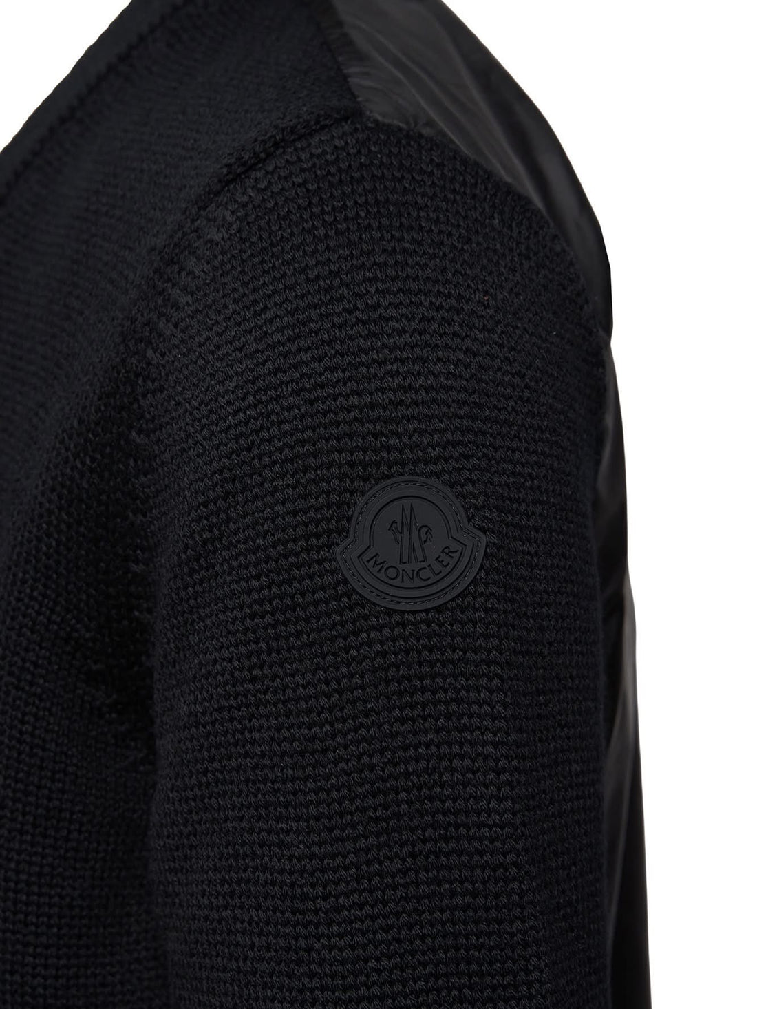 Moncler Zip Pocket Hybrid Cardigan