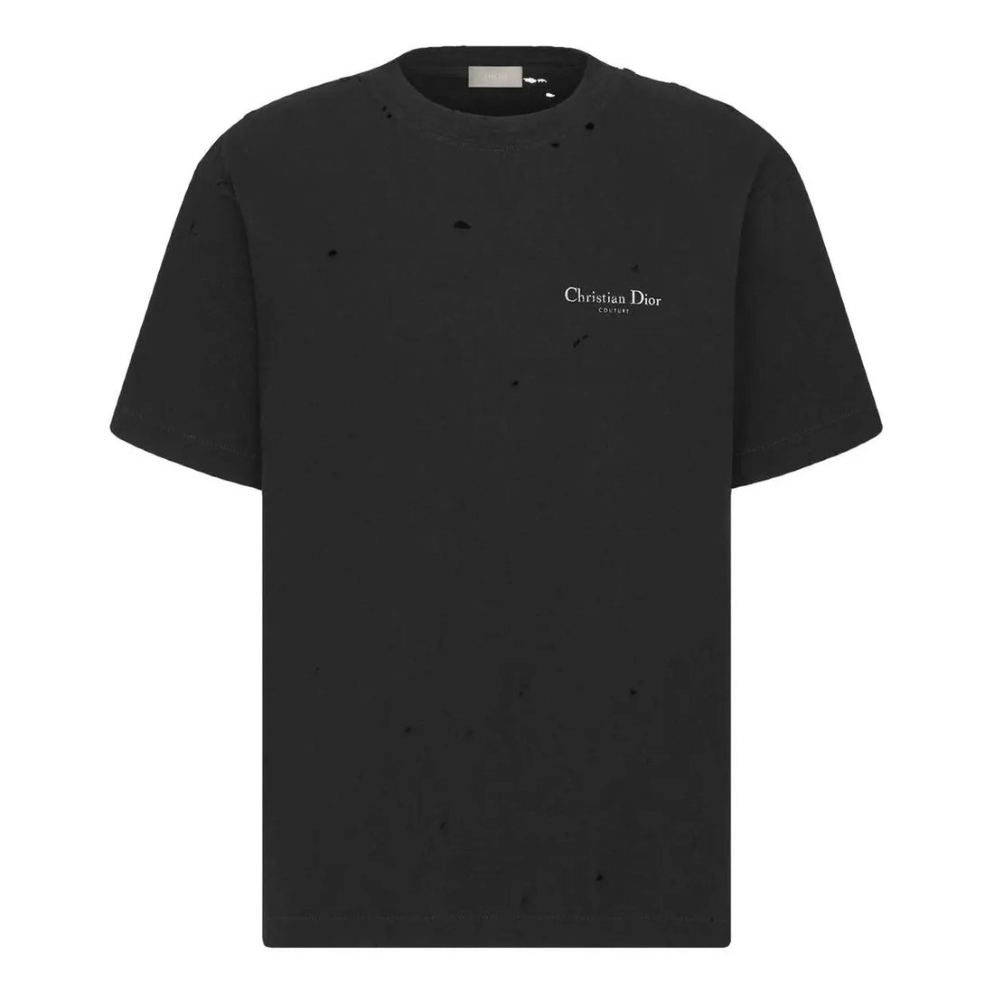 Dior Cd Couture Distressed T Shirt