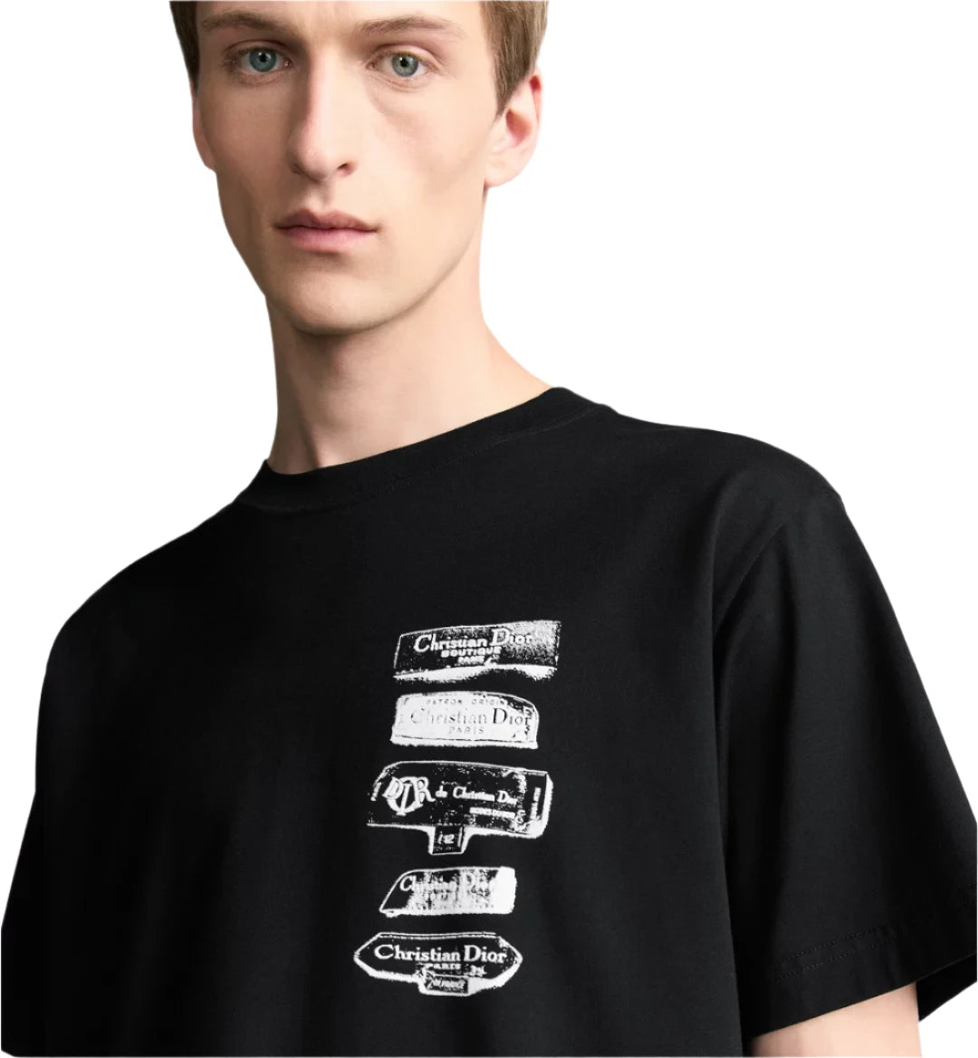 Dior Archives Multi Logo T-Shirt