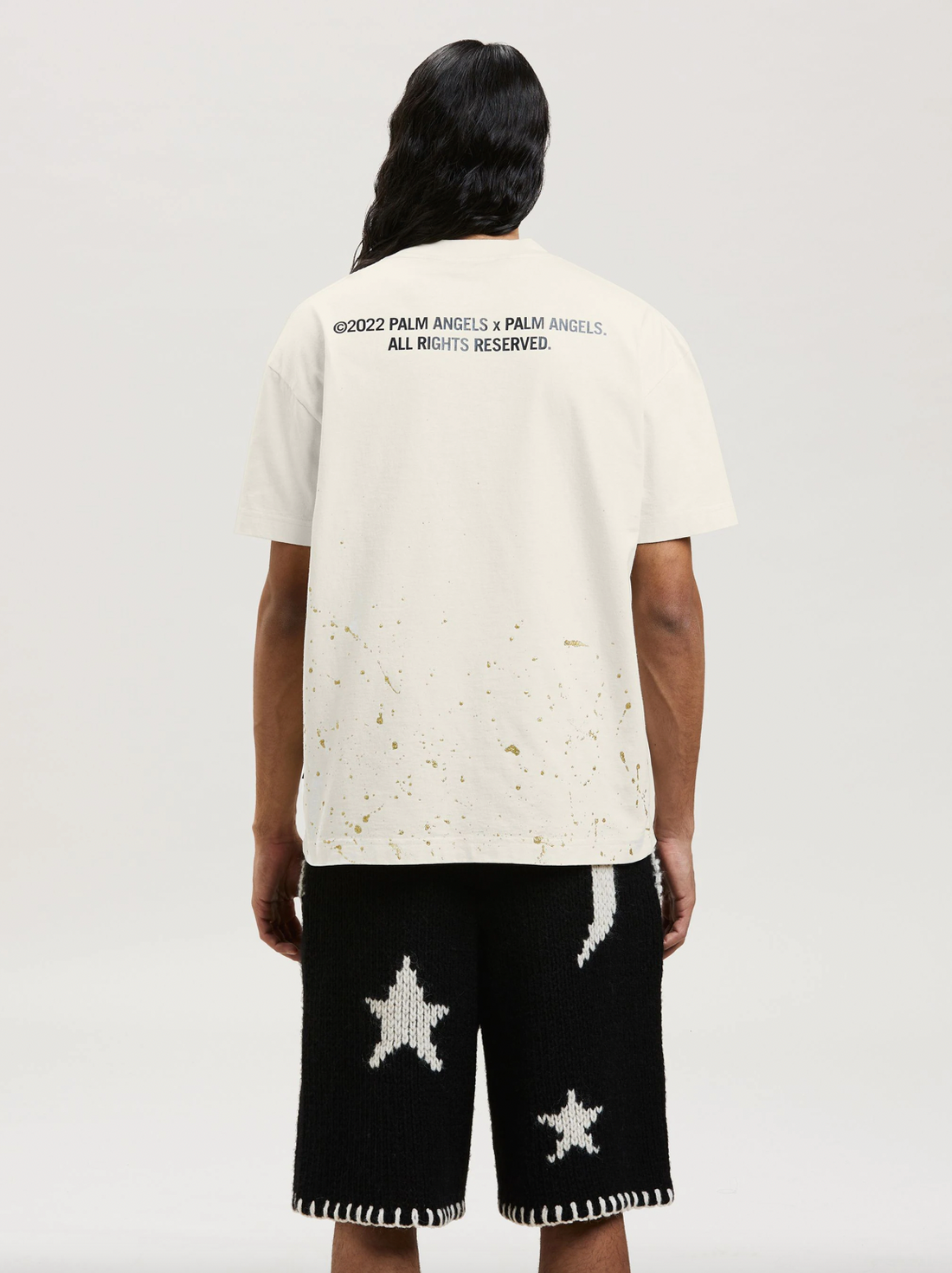 Palm Angels Paint Splatter T-Shirt