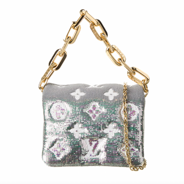 Louis Vuitton Sequin Coussin Shoulder Bag