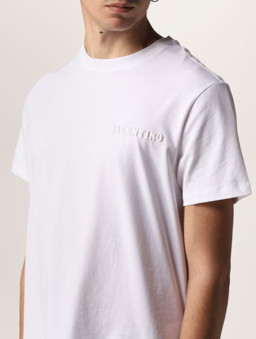 Valentino Embossed Logo T-Shirt