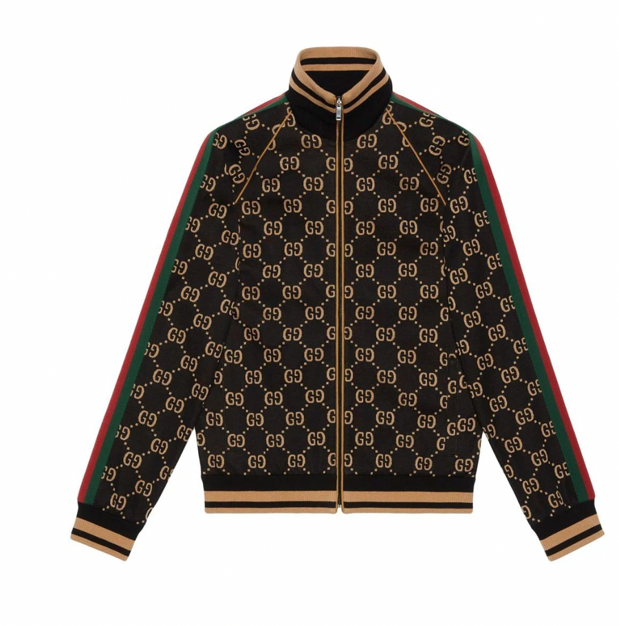Gucci jacquard track jacket sales