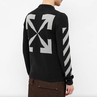 Off-White Knitted Arrow Sweater