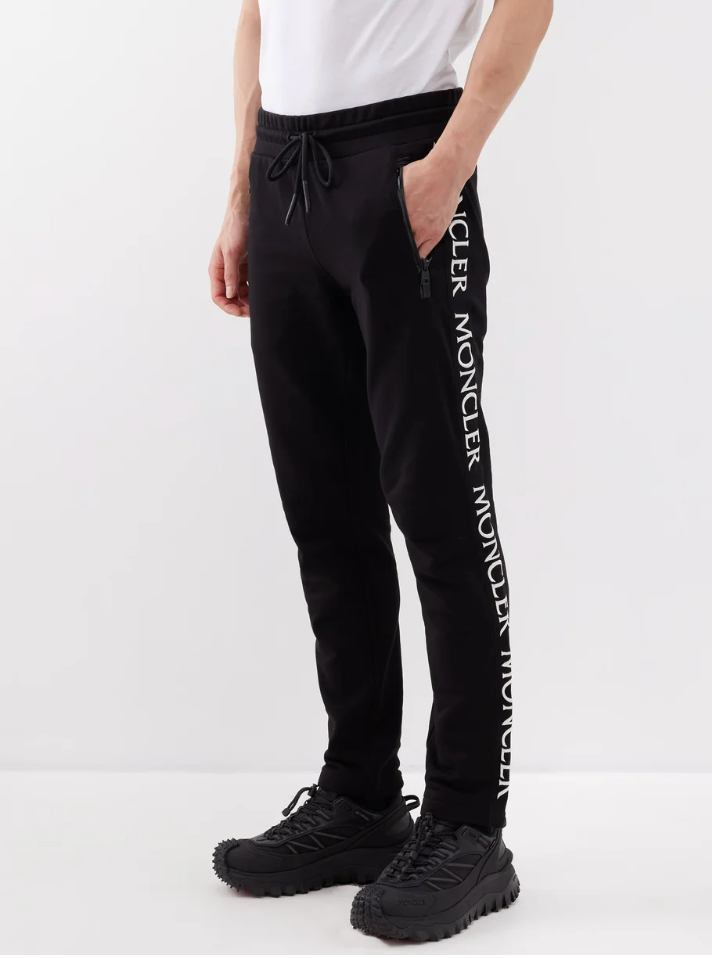 Moncler Logo Embroidery Sweatpants
