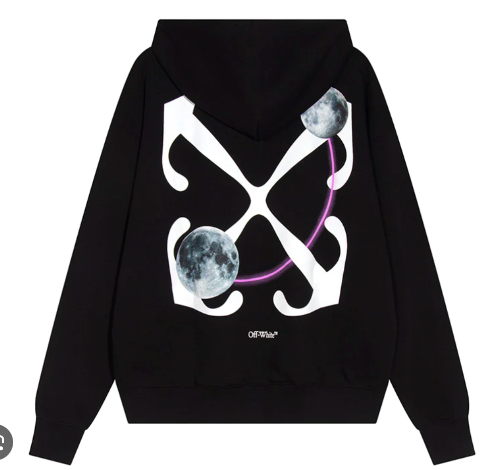 Off-White Double Moon Arrow Skate Hoodie