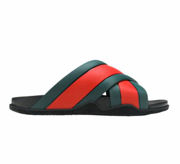 Gucci Web Slides Black