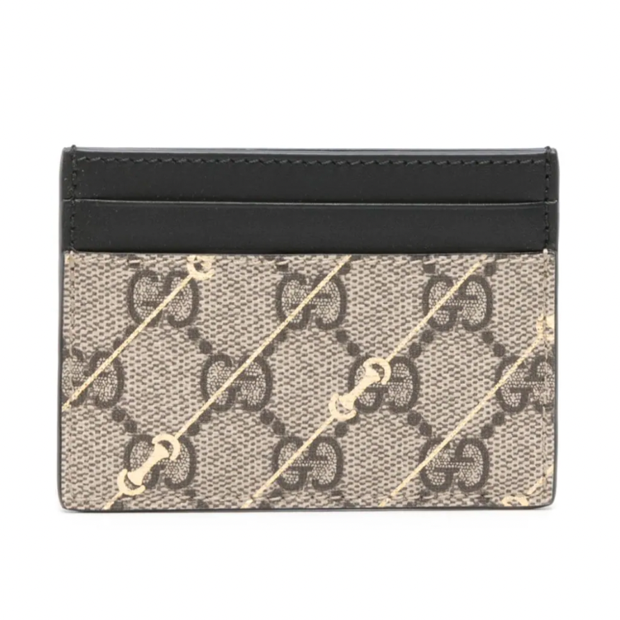Gucci GG Supreme Printed Card Holder