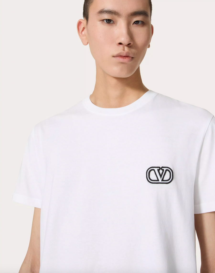 Valentino V-Logo Signature Patch T-Shirt