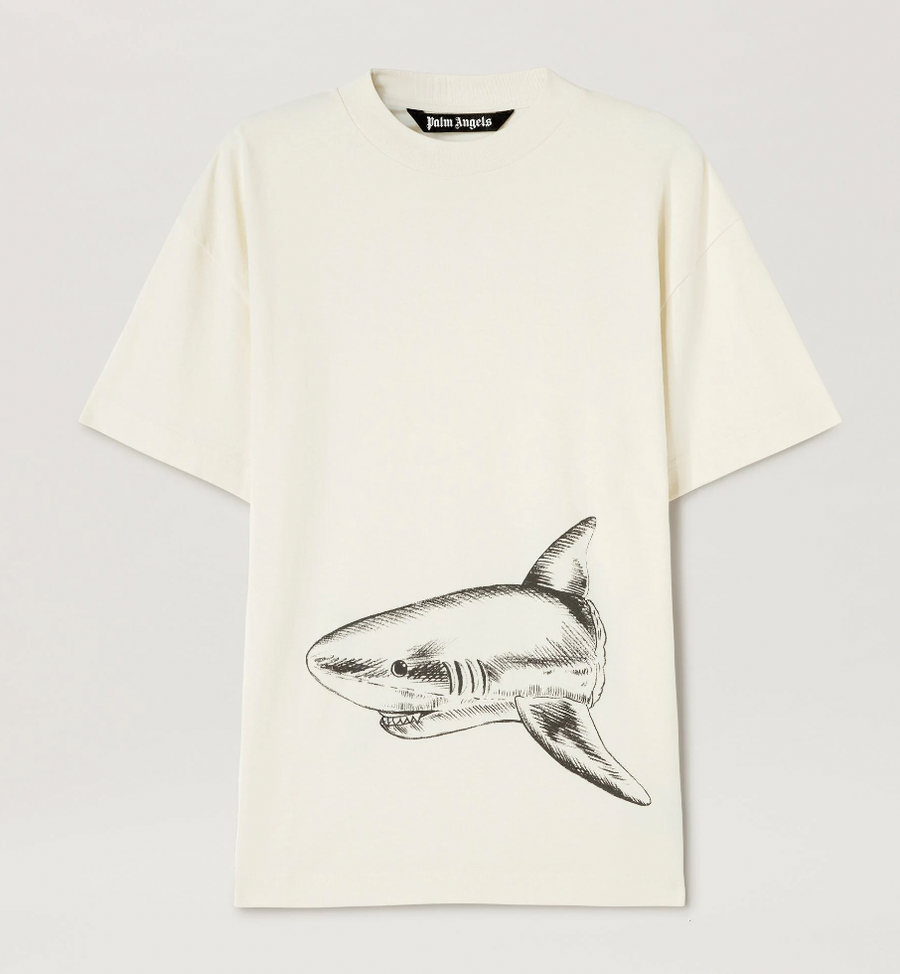 Palm Angels Broken Shark T-Shirt