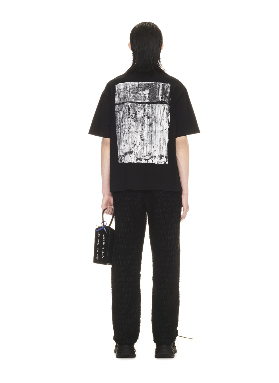 Off-White Scratch Tab T-Shirt