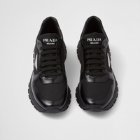 Prada Re-Nylon and Brushed Leather Sneaker