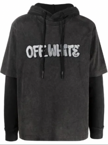 Off-White x Graffiti Milano By Leonardo Totino Hoodie