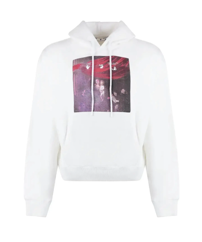 Off-White Caravaggio Spray Arrow Hoodie