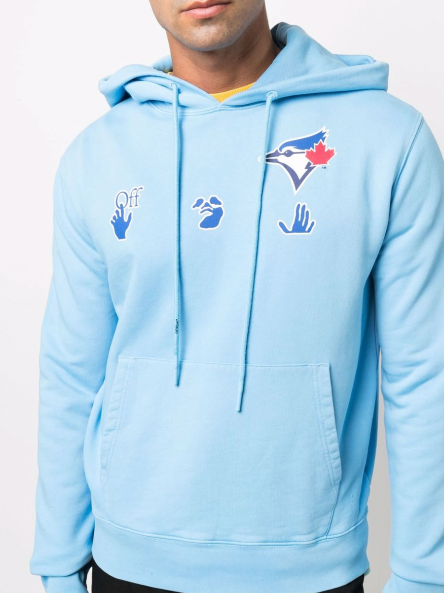 Off-White x MLB Blue Jays Hoodie