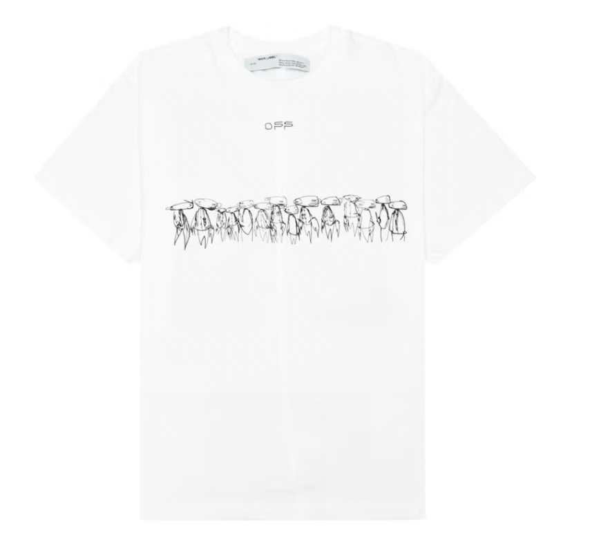 Off-white x Futura Oversized Fit Atoms T-shirt