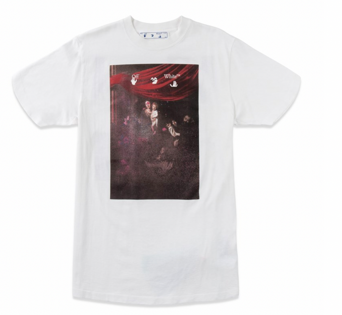 Off-White Sprayed Caravaggio T-Shirt