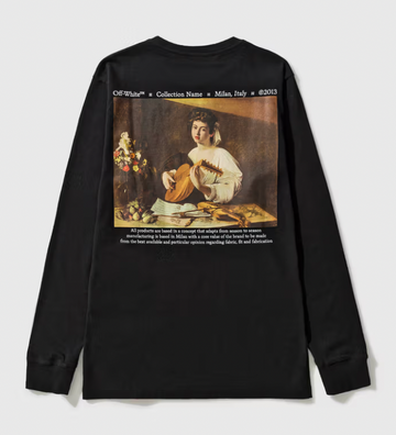 Off-White Caravaggio Lute Long Sleeve T-Shirt