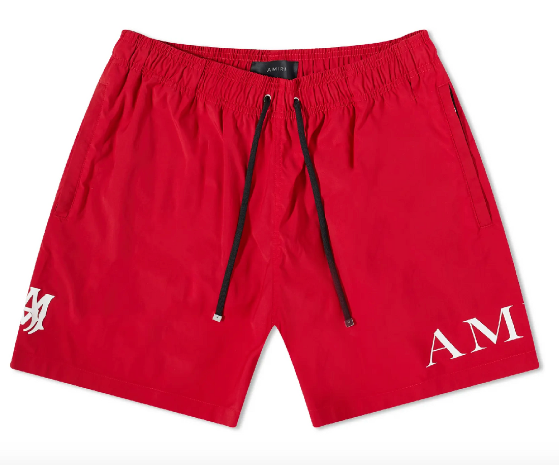 Amiri Double Logo Swimtrunks