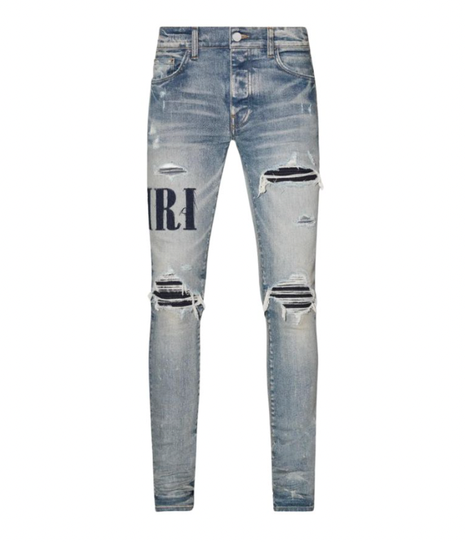 Amiri Denim Aplique Logo MX1 Jeans