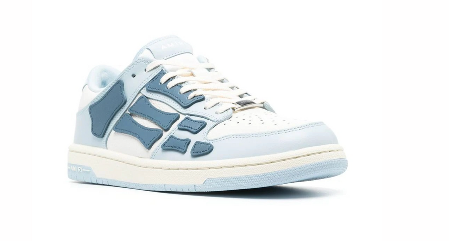 Amiri Skeleton Low Sneaker Baby Blue