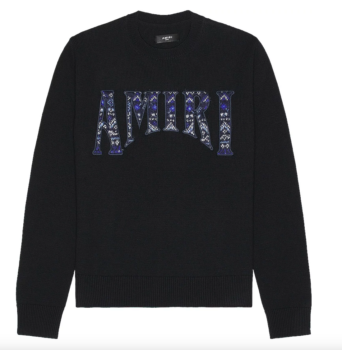 Amiri Logo Sweater Black