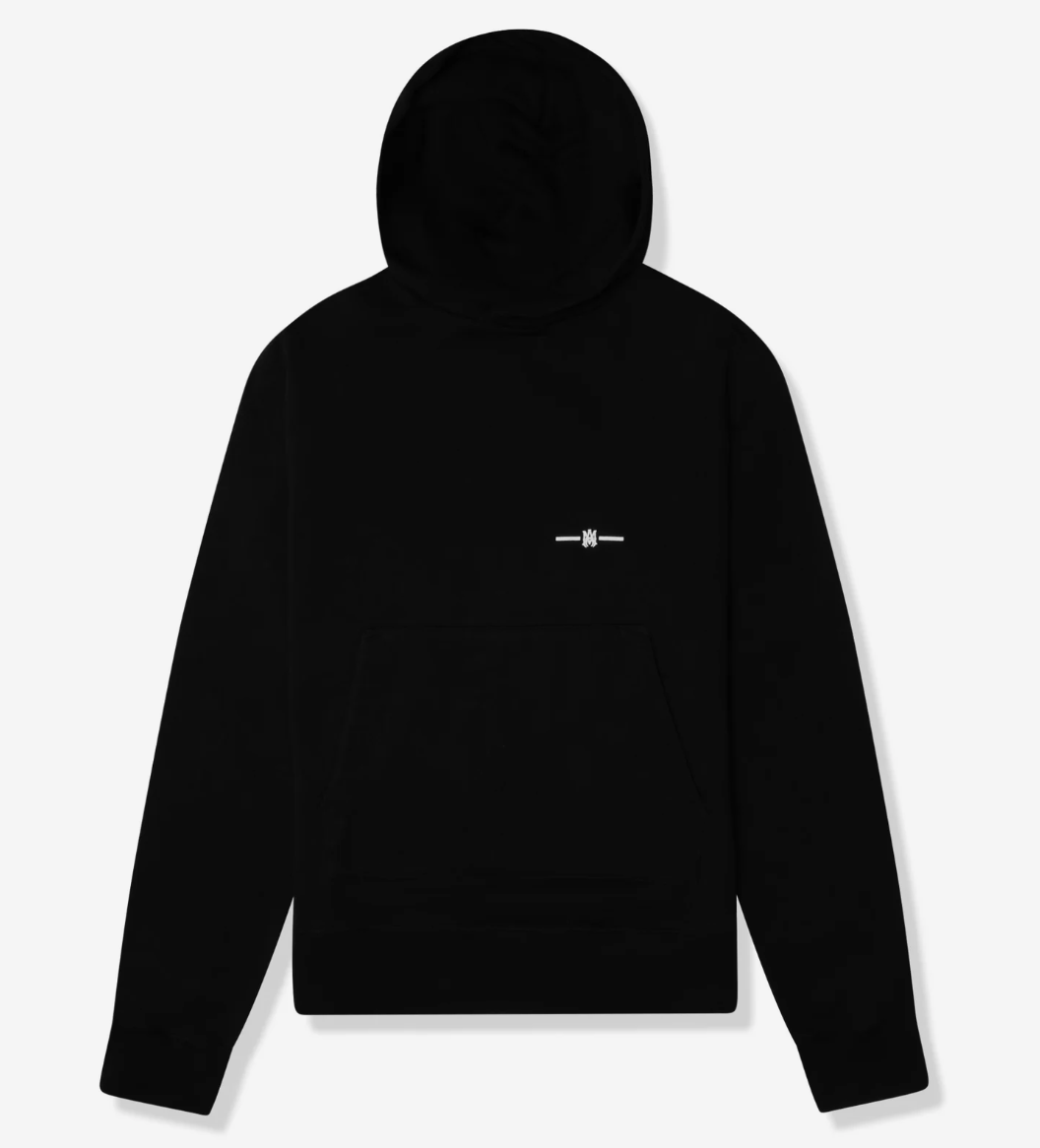 Amiri MA Bar Small Logo Hoodie