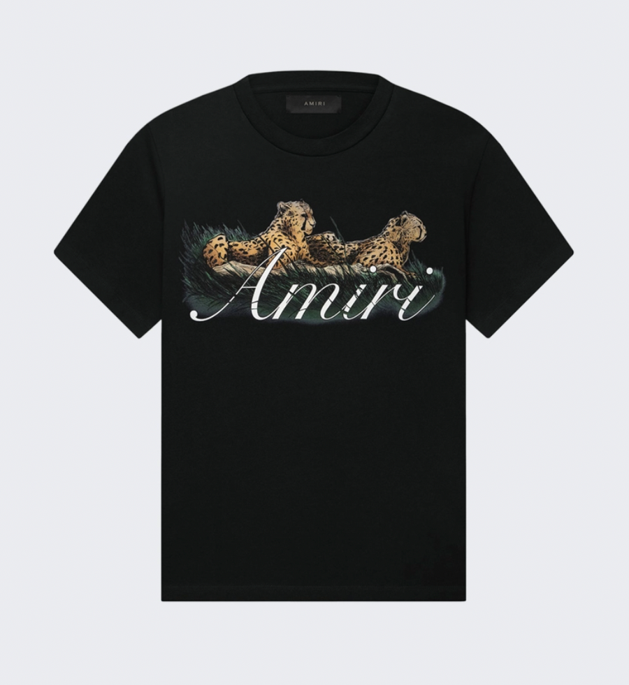 Amiri Cheetah Logo T-Shirt