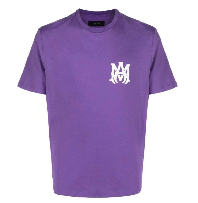 Amiri MA Logo T-Shirt Purple